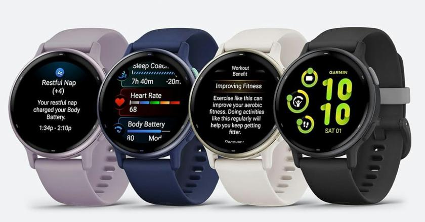 GARMIN VIVOACTIVE 5 montre sport sans smartphone