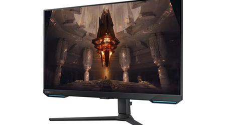 Samsung Dragon Knight G7 - Moniteur de jeu 4K intelligent de 32 pouces avec une fréquence d'images de 144 Hz, FreeSync Premium Pro, G-Sync et Tizen OS pour 715 $.