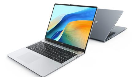 Huawei a dévoilé le MateBook D 16 (2024) équipé de processeurs Intel Core de 13e génération.
