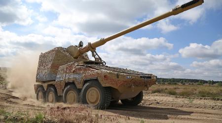 L'Allemagne a remis le premier automoteur RCH 155 à l'Ukraine