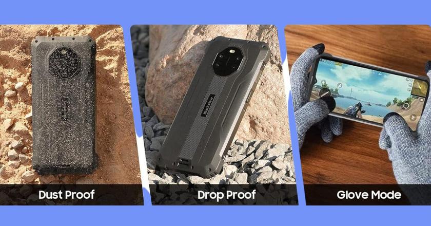 Blackview BL8800Pro meilleur téléphone pour les ouvriers du bâtiment