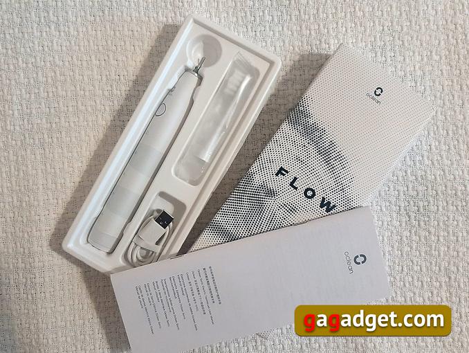 Ça ne fait pas mal. Examen de la brosse à dents électrique Oclean Flow Sonic budget-2