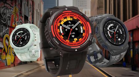 Amazfit a présenté la smartwatch Active Edge avec GPS et écran LCD au prix de 140 dollars.