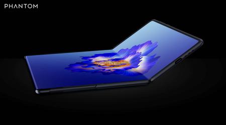 Tecno Phantom Vision V : un concept de smartphone pliable avec un écran coulissant flexible de 10,1 pouces