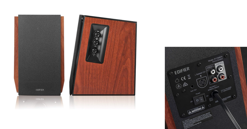 Tourne-disque Edifier R1700BTs avec haut-parleurs Bluetooth
