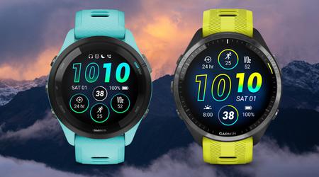 Garmin présente une nouvelle mise à jour pour la smartwatch Forerunner 265
