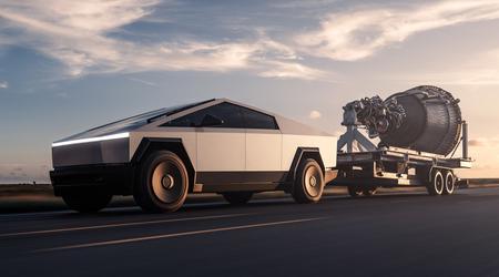 La capacité de charge du Tesla Cybertruck dans certaines stations Supercharger V4 a été portée à 325 kW.