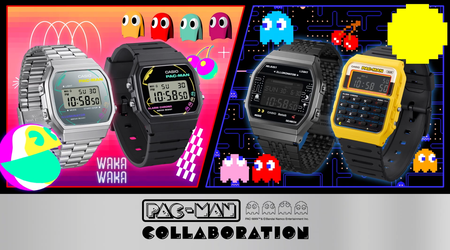 Casio et Pac-Man présentent une collection de montres rétro avec les personnages préférés du jeu