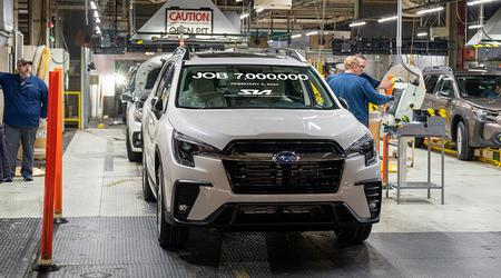 Subaru déplace la production de voitures pour le Canada des États-Unis vers le Japon