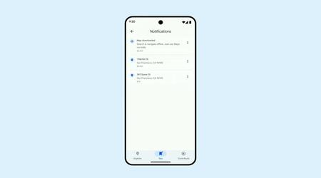 Une barre inférieure simplifiée de Google Maps apparaît sur Android 