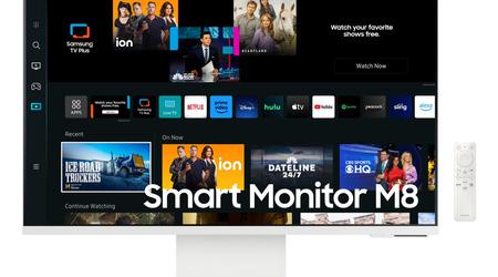Samsung a annoncé une série mise à jour du Smart Monitor M8 avec le système d'exploitation Tizen