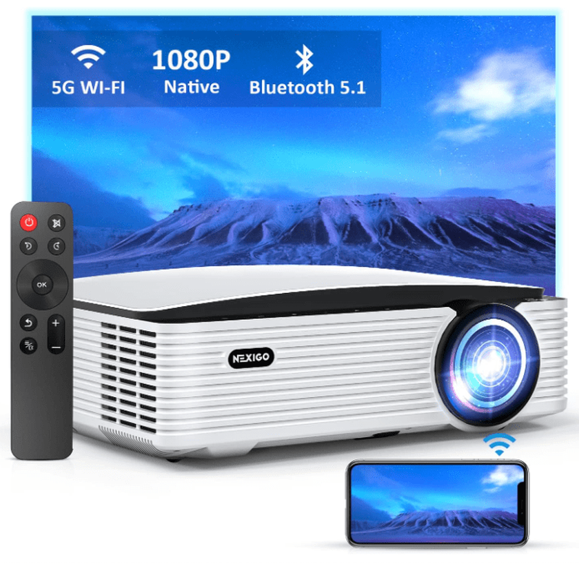 Projecteur LED NexiGo PJ30 Meilleurs projecteurs NexiGo