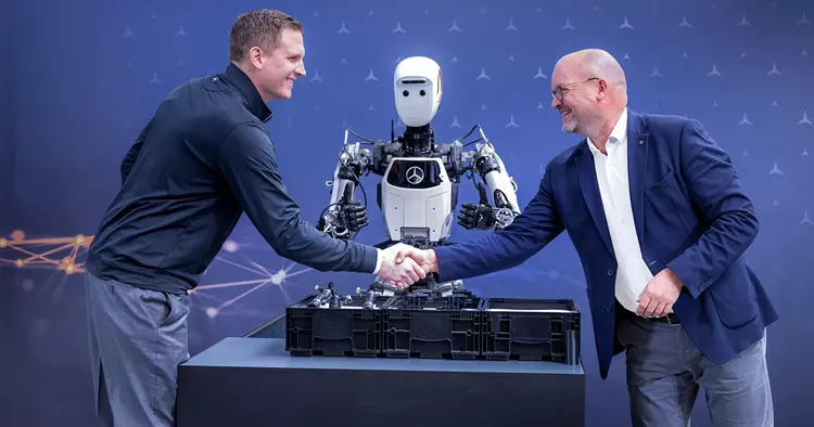 Mercedes a investi dans des robots ...
