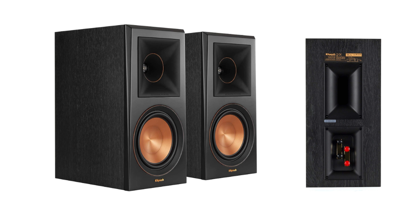 Enceintes bibliothèque haute sensibilité Klipsch RP-600M