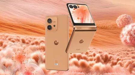 Motorola présente le Razr 40 Ultra et le Edge 40 Neo en Peach Fuzz - la couleur de 2024 selon Pantone