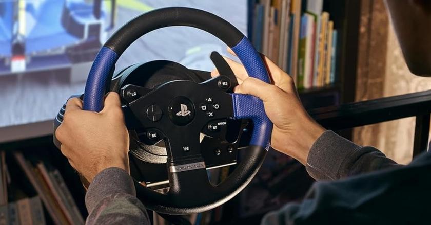 Thrustmaster T150 volant ps4 avec pédales
