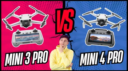 DJI Mini 3 Pro vs Mini 4 Pro : Comparatif