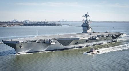 La marine américaine a envoyé en Turquie le plus grand porte-avions du monde, l'USS Gerald R. Ford, d'une valeur de plus de 13 milliards de dollars.