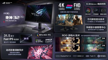 Asus dévoile les moniteurs ROG Strix XG32UCG et XG248Q5G-P allant jusqu'à 610Hz avec support FreeSync et G-Sync
