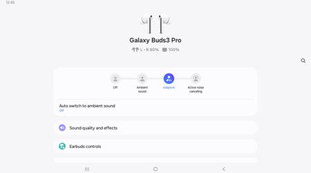 L'application Galaxy Buds 3 Pro Manager a été mise à jour pour s'adapter au design One UI 7.0