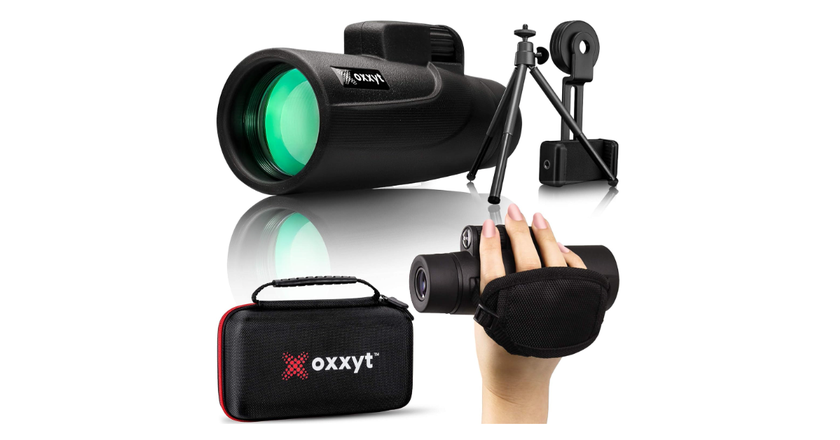Oxxyt 12x50 meilleur télescope monoculaire pour téléphone