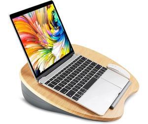 Bureau sur les genoux