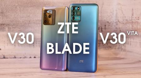 Un examen des smartphones de ZTE. Blade V30 et V30 vita