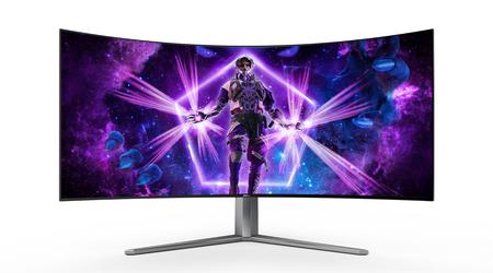 AOC AG456UCZD : moniteur OLED incurvé de 45 pouces avec taux de rafraîchissement de 240 Hz