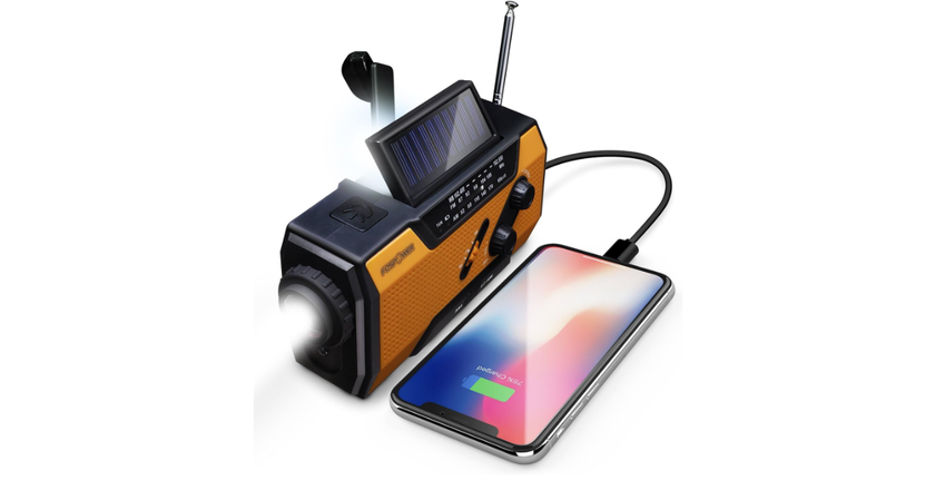 RADIO D'URGENCE FOSPOWER
