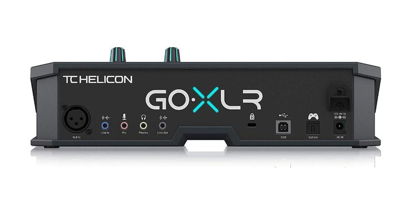 TC-Helicon GO XLR mixer audio podcast