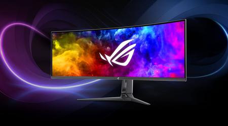 ASUS ROG Swift OLED PG49WCD avec écran OLED incurvé 144Hz présenté en Europe