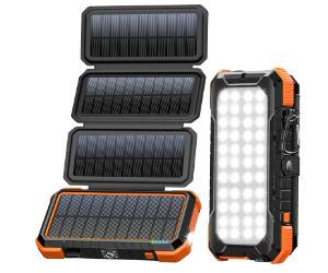 BLAVOR Chargeur solaire Banque d'énergie 20000mAh