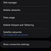Configuration des notifications par satellite sur le Galaxy S24 Ultra