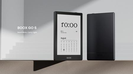 Onyx Boox Go 6 : un livre électronique avec un écran E Ink de 6 pouces et Android embarqué pour 149 dollars
