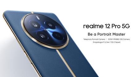 Realme 12 Pro : Écran OLED, processeur Snapdragon 6 Gen 1, batterie de 5000 mAh avec charge de 67W et appareil photo de 50 MP avec OIS pour 310 $.