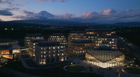 Toyota a achevé la première phase de la construction du campus d'essai Woven City au Japon.