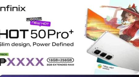 Infinix annonce un smartphone fin Hot 50 Pro Plus 
