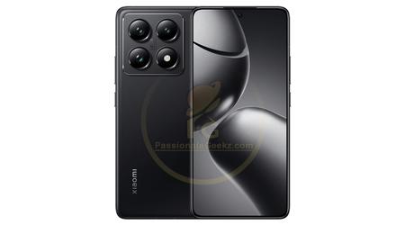 Voici à quoi ressemblera le Xiaomi 14T Pro en noir titane et avec l'appareil photo Leica