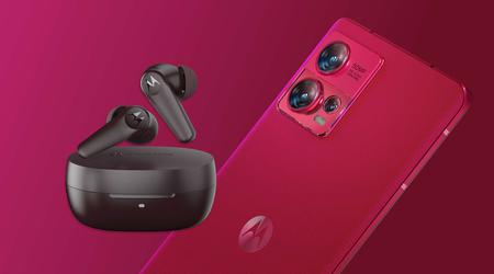Moto Buds 600 ANC : écouteurs TWS avec annulation du bruit, Google Assistant, Fast Pair et jusqu'à 26 heures d'autonomie pour 149 $.