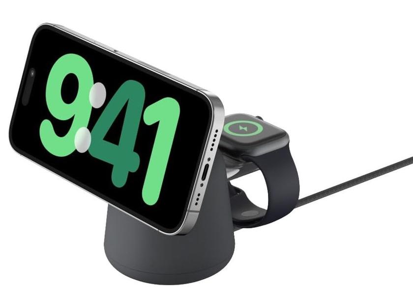 chargeur sans fil rapide 2-en-1 BoostCharge Pro de Belkin