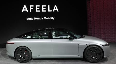Sony a montré un prototype de la voiture Afeela, qui apparaîtra en 2026