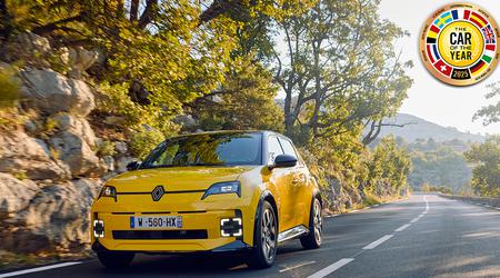 La Renault 5 est la voiture de l'année 2025 en Europe, devant Kia et Citroën