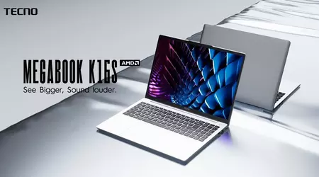 Tecno lance le MegaBook K16S, un ordinateur portable abordable équipé d'un processeur Ryzen 5