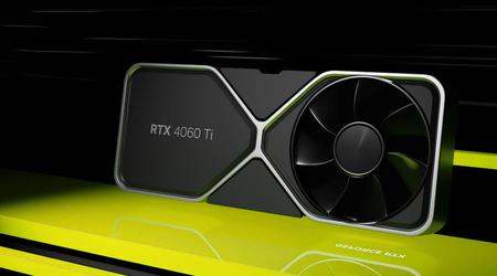 La NVIDIA GeForce RTX 4060 Ti disposera de 8/16 Go de VRAM, de 4352 cœurs CUDA, d'une bande passante de 288 Go/s et d'un TDP allant jusqu'à 165 W.