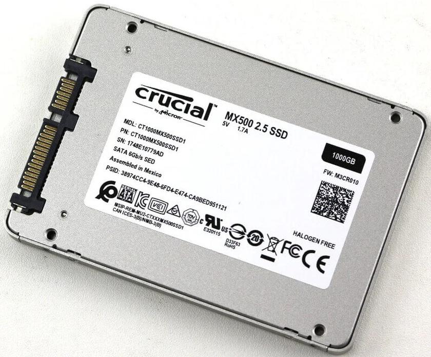Crucial MX500 disque dur archive