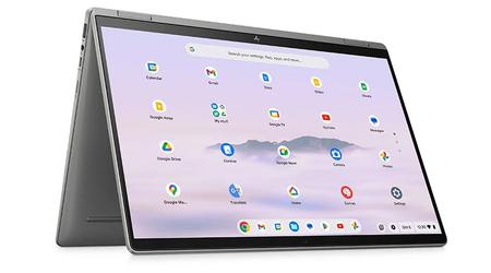 HP Chromebook Plus x360 - puce Intel Core i5, carte graphique Iris Xe, écran tactile et prise en charge du stylet, à partir de 700 euros