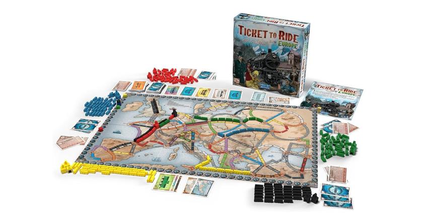 Les Aventuriers du Rail jeux de société amusants et abordables