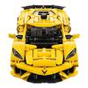 Vue latérale du modèle Lego Technic Corvette Stingray C8