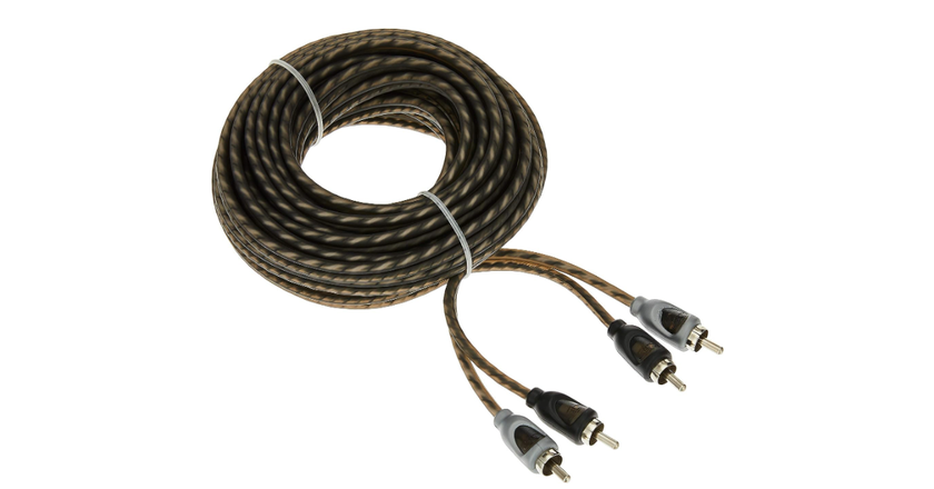 Rockford Fosgate Twisted Pair Signal Cable câbles rca blindés pour car audio