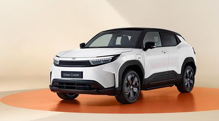 Le nouveau crossover électrique Toyota Urban Cruiser EV est doté de batteries de 49 kWh et 61 kWh, et de versions à traction avant et intégrale.